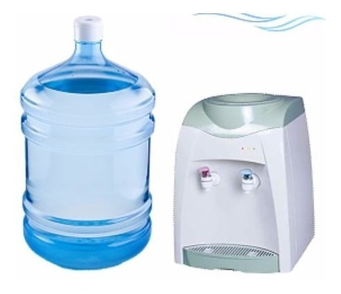 Dispensador De Agua Fria / Caliente Con Bidon Inluido