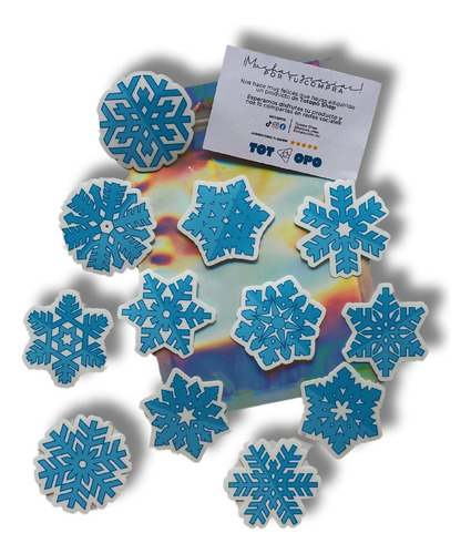 Stickers Navidad | Copos De Nieve