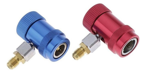 2pc R1234yf Aire Acondicionado Conector Alto Bajo Adaptador