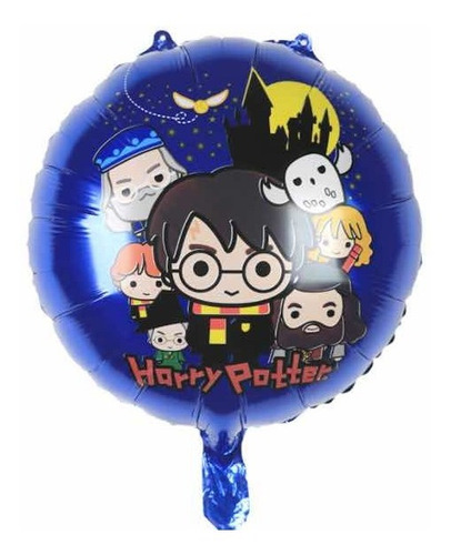 Globo Metálico Harry Potter