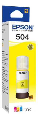 Tinta Epson 504 Yellow Original 