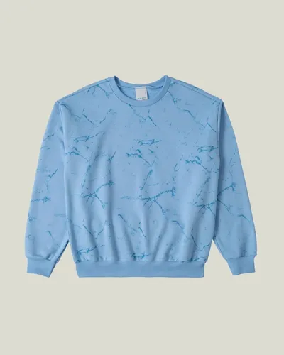 Blusa Moletom Azul Claro Com Felpa Bebe Menina Menino Malwee