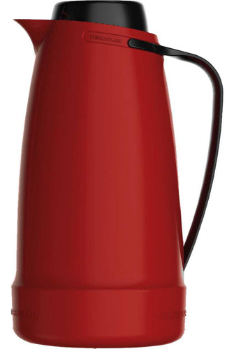 Garrafa Térmica Rosca Bule Dama Vermelho Roma 500ml