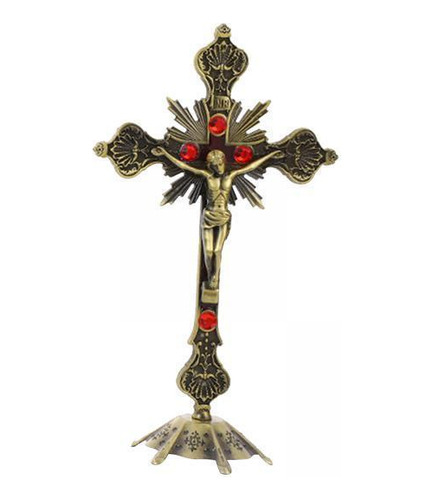 Crucifijo Decoración Católica Para El Hogar Y La 3 Piezas