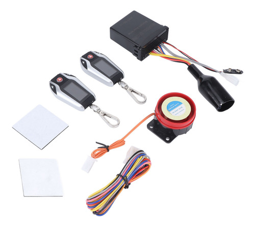 Sistema De Alarma Antirrobo Para Motocicletas Con Pantalla L