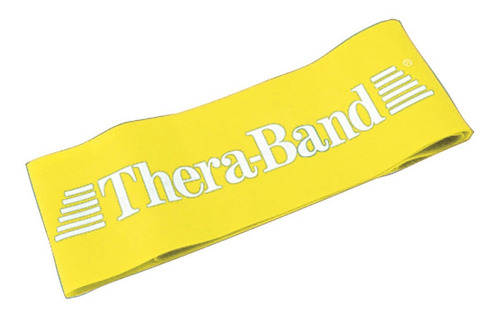 Banda Elástica Circular Theraband Thera Band Amarilla 30cm