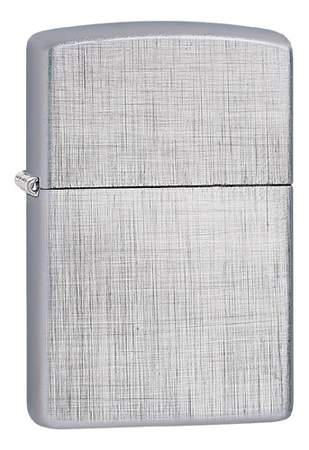 Imagen 1 de 10 de Encendedor Zippo Lighter Classic Linen Weave