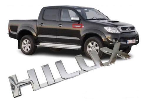 Emblema Lateral Trasero Toyota Hilux