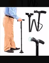 Comprar Baston Ortopédicos Plegable Luz Led  Apoyo Soporte  Terapias