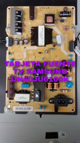 Tarjeta Fuente Tv Samsung Un40ju6100k 