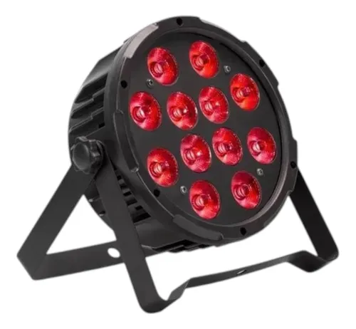 Spot Par Led Proton 12 Led Alta Potencia 10w Rgbw Dmx Pro