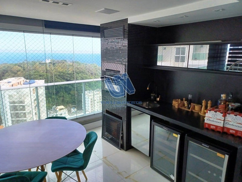 Imagem 11 de 30 de Apartamento No Villa Augusta Para Alugar 4 Suítes Com Vista Mar 187,40m2 Na Graça - Pas219 - 71125308