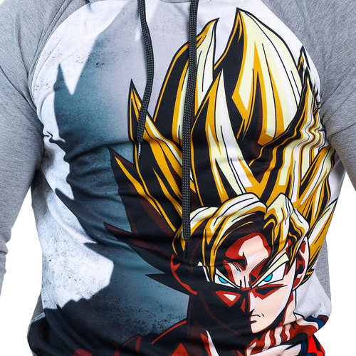 Sudadera Cerrada Estampada / Hoddie Para Hombre Fenix Fit