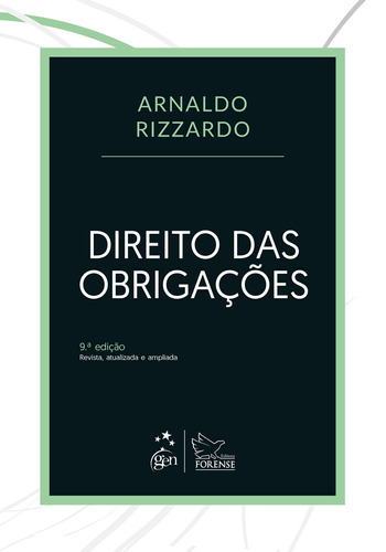 Direito das Obrigações, de Rizzardo, Arnaldo. Editora Forense Ltda., capa mole em português, 2018