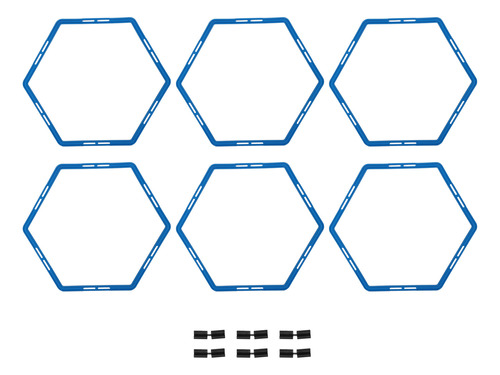 Entrenador De Fútbol Deportivo Hex Exercising, 6 Unidades