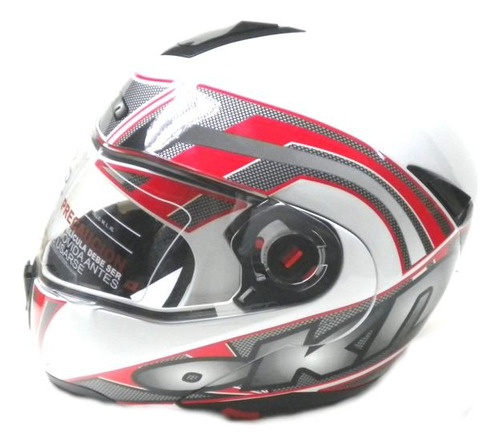 Casco Rebatible Okn 10 Doble Visor Colores En Moto 46