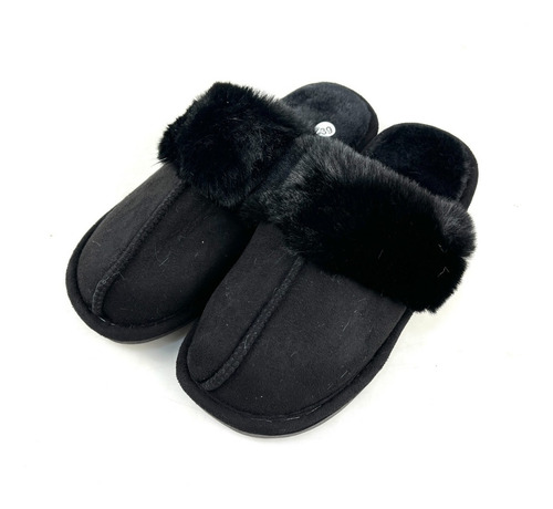 Pantuflas Descanso Zapatos Invierno Con Chiporro Mujer 69