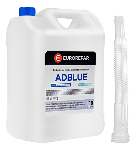 Aditivo Adblue Eurorepar Para Motores Diesel Bidon 10l