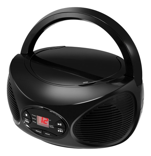 Bocina Portátil Gpx Bcb119b Cd, Fm Radio Y Inalámbrica