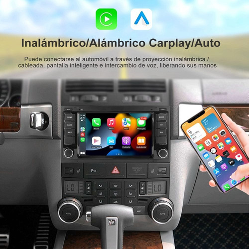 Estereo Android 11 Carplay Para Mk4 Mk5 Jetta Bora Polo 2+32