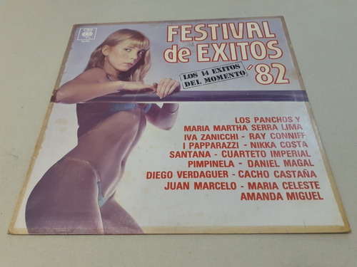 Festival De Éxitos '82, Varios - Lp Vinilo 1981 Nacional Vg