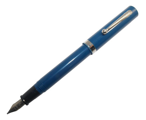 Caneta Tinteiro Sheaffer Calligraphy Azul F New Old Stock