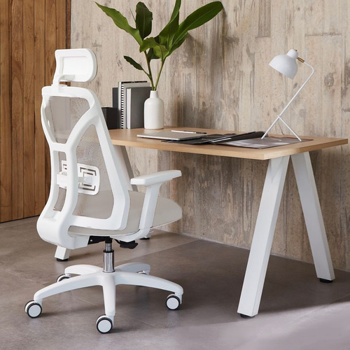 Imagen 4 de 7 de Sillón Ergonómico Tokio Regulable White Edition