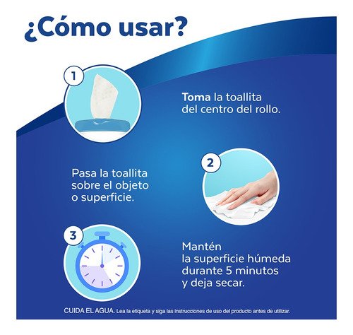 Toallas Desinfectantes Lysol Lino Fresco 35 Pz 206 G