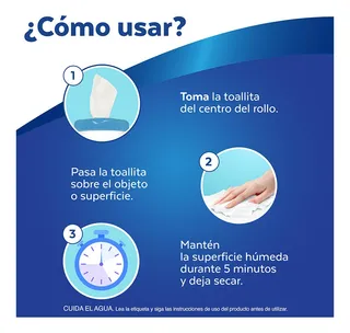 Lysol Toallitas Desinfectantes Superficies Crisp Linen 35pz