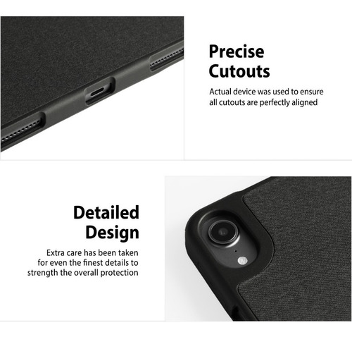 Imagen 7 de 9 de Funda Para iPad Pro 11 2018 Ringke Smart Case Cover On/off