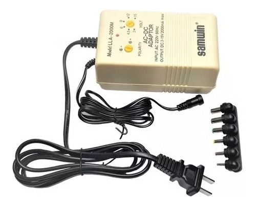 Adaptador Regulador Voltaje Transformador 2a De 1.5v A 15v.