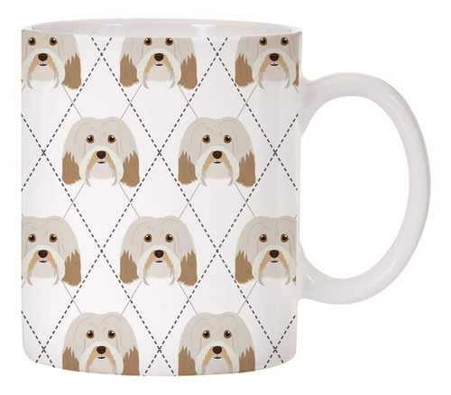 Taza De Café De Cerámica Mystic Sloth Adorable Dog Breed Arg