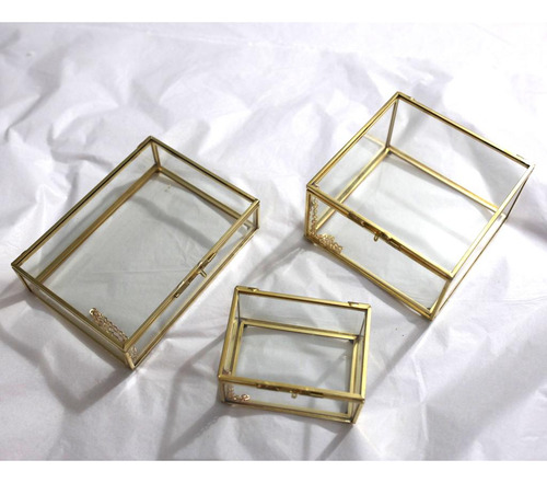 Soporte De Vidrio Transparente 13 X 13 X 8 Cm