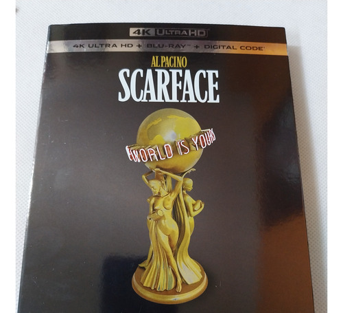 Blu Ray 4k Ultra Hd Scarface Al Pacino De Palma