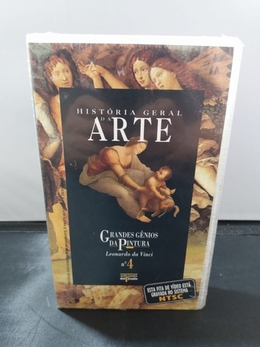 Vhs - Historia Geral Arte - Grandes Genios Da Pintura N4