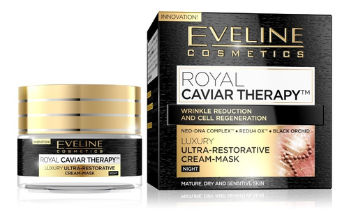 Royal Caviar Therapy Crema De Noche 50+ Anti Edad Con Caviar