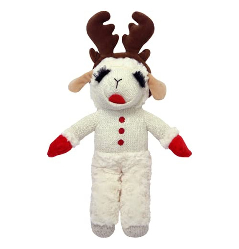 Multipet Holiday - Juguete De Peluche Para Perros Con Cuerno