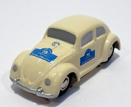 Volkswagen Fusca Brezelkafer Bege 1/90 Schuco Piccolo