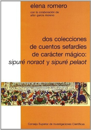 Libro Dos Colecciones De Cuentos Sefardies De Cara  De Romer