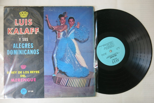 Vinyl Vinilo Lp Acetato Luis Kalaff Rey De Reyes De Merengue