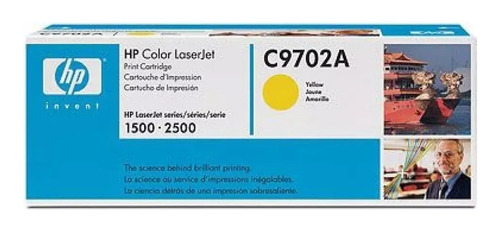 Toner Hp C9702a 1500 2500 Amarillo Original Verificable