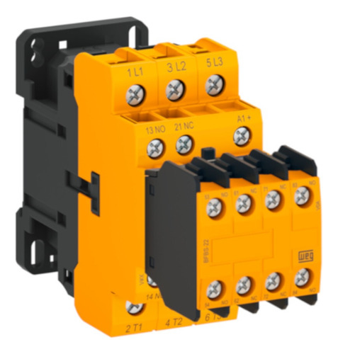 Contator Tripolar 12a 24vca 2na+2nf Cwbs12-22-30d02 Weg