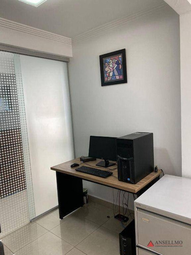 Imagem 23 de 30 de Sala, 70 M² - Venda Por R$ 300.000,00 Ou Aluguel Por R$ 2.000,00/mês - Jardim Do Mar - São Bernardo Do Campo/sp - Sa0584