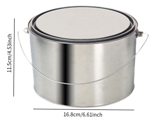 Lata De Tinta Balde De Tinta Recipiente De 2 Litros