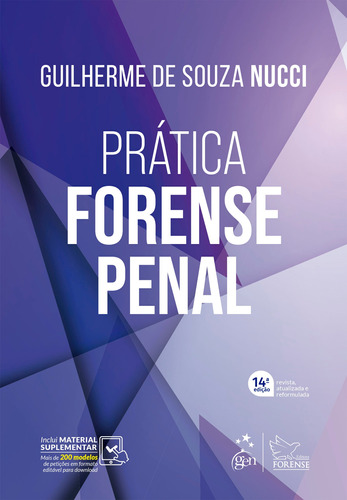 Prática Forense Penal, de Nucci, Guilherme de Souza. Editora Forense Ltda., capa mole em português, 2022