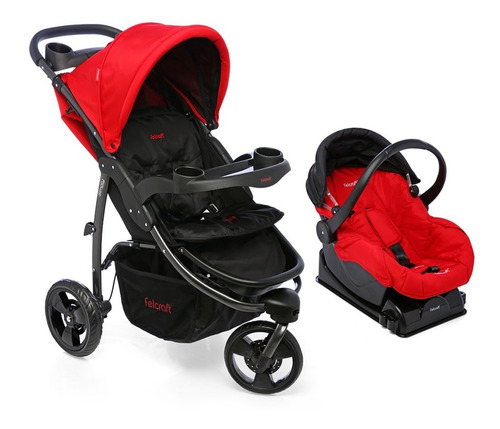 Coche Cochecito Jogger Bebe Travel System Simply Huevito Y Base Para El Auto