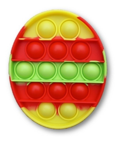 Imagen 3 de 6 de Pop It Huevito Multicolor Importado Anti Estres Promo!!