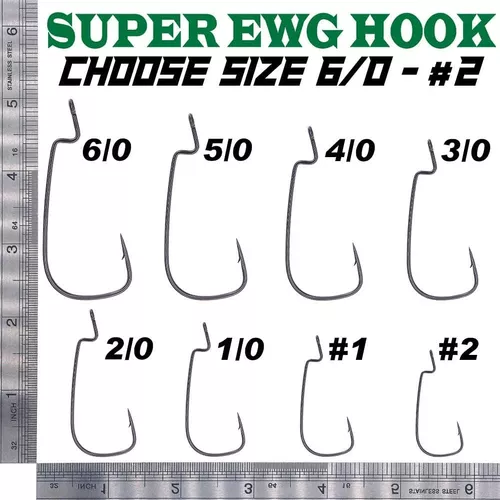 Ewg-hooks-for-fishing-texas-rig-hooks-offset-extra-wide-gap
