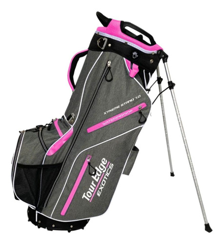 Tour Edge Exotics Xtreme Stand 7.0 Bolsa Breza-rosa-blanco