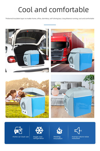 Mini Refrigerador For Coche 7.5l Para